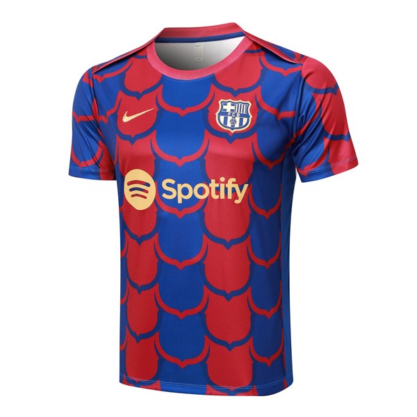 Trikot Trainingsshirt Barcelona 2024-2025 Blau Rote